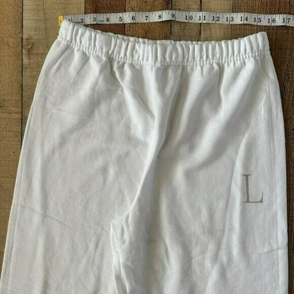 YG Entertainment Lisa white and gray graphic print hoodie jogger set women's L - Picture 5 of 15